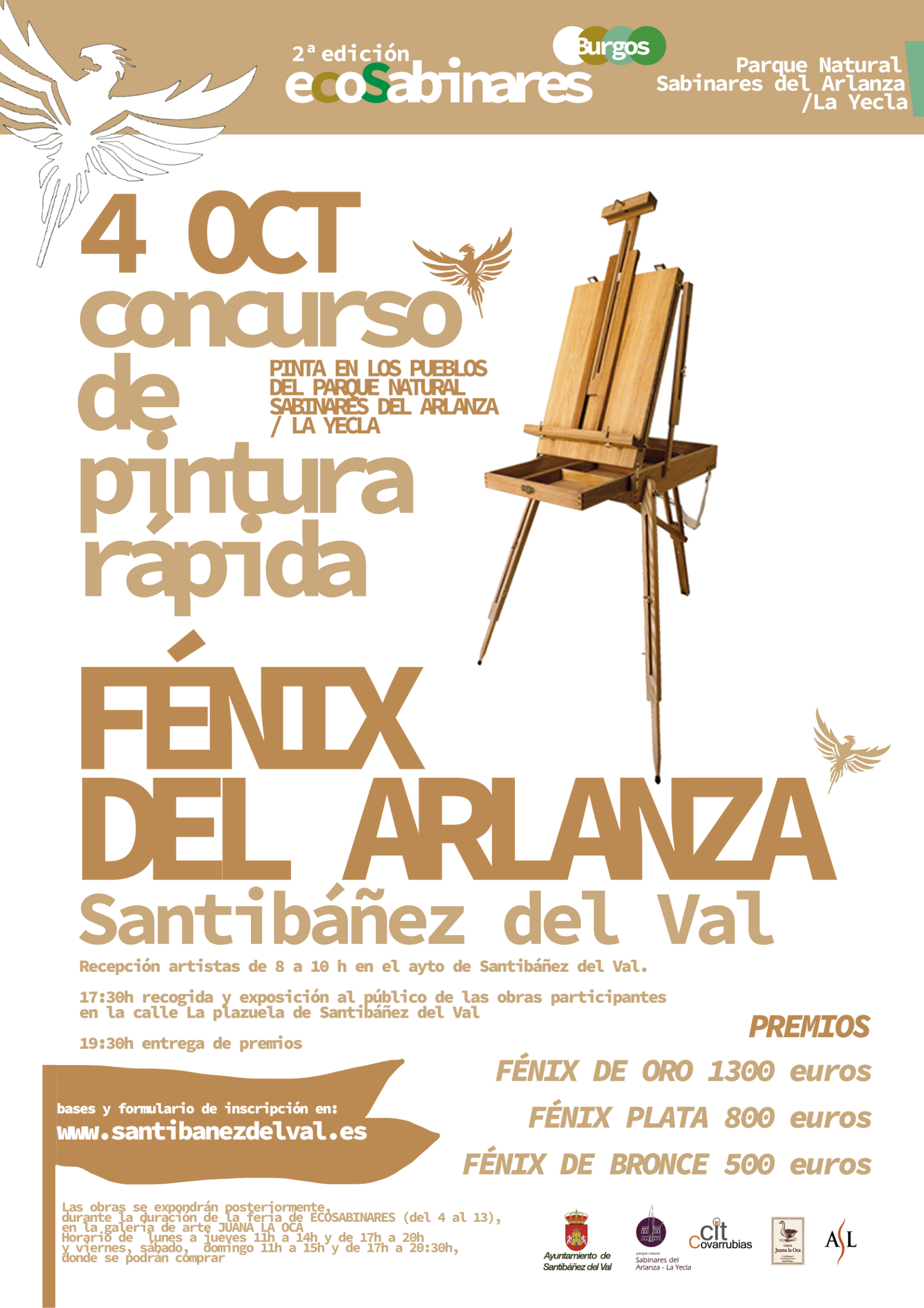 1ª Edición Concurso de Pintura Rápida "FENIX DEL ARLANZA"