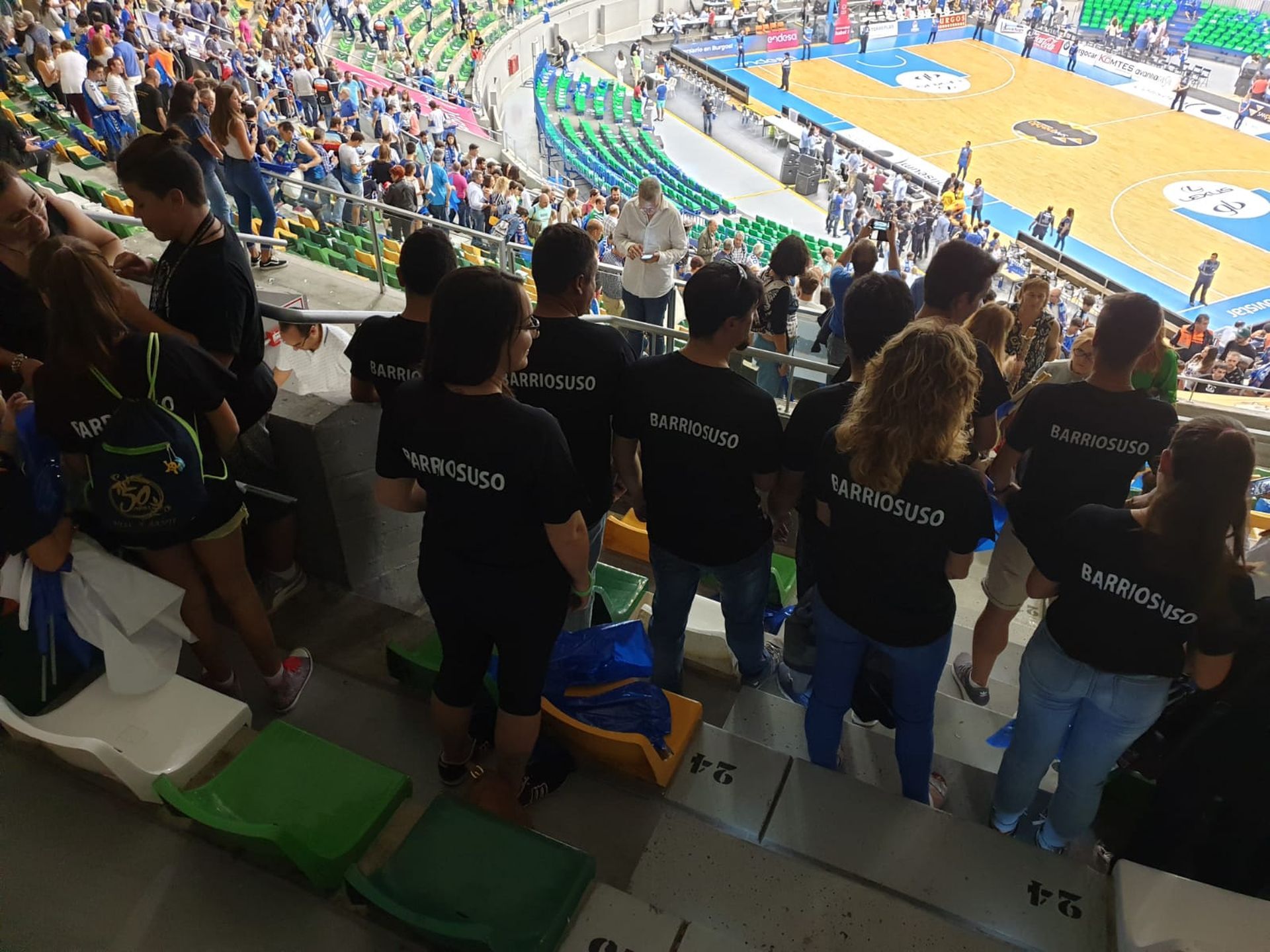 Santibañez y Barriosuso en el Baloncesto