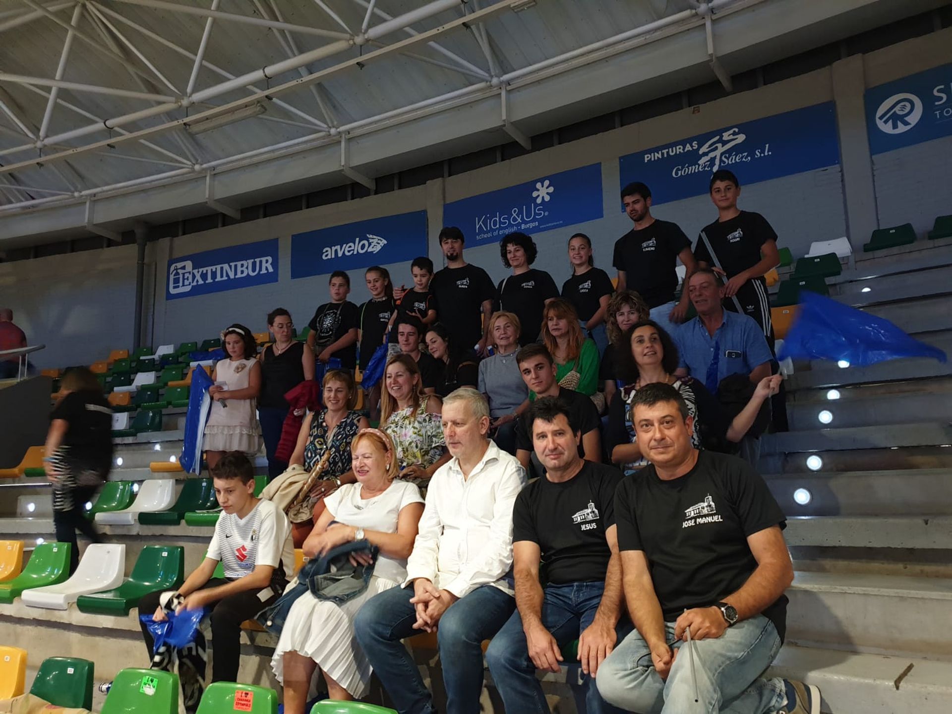 Santibañez y Barriosuso en el Baloncesto